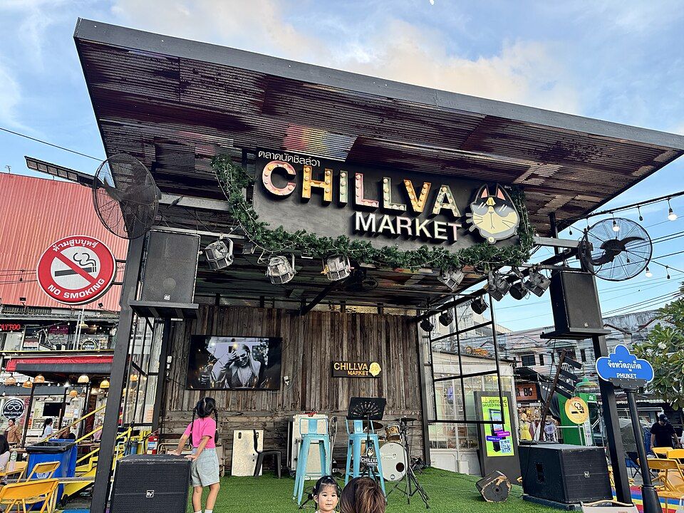 Chillva Market — Yaowarat Road, Phuket Town